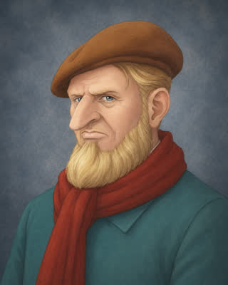 Mr. Stageworth portrait