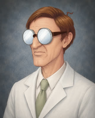 Dr. Testall portrait