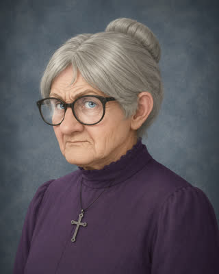 Miss Caldwell portrait